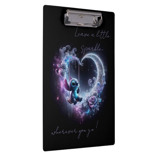 Stitch laat een beetje glinsteren klembord (Rechts)