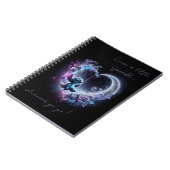 Stitch laat een beetje glinsteren notitieboek (Linkerzijde)