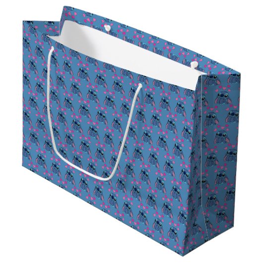 Stitch Large Gift Bag Groot Cadeauzakje (Voorkant Gekanteld)