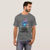 Stitch met paasbunny Egg Hunter T-shirt (Voorkant volledig)