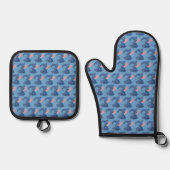 Stitch Ovenwant en pannenlap Set (Voorkant)