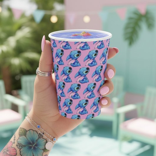 Stitch Paper Cups Papieren Bekers