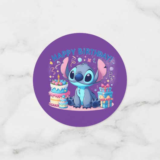 Stitch Party Confetti (Kleine voorkant)