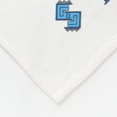 Stitch Polynesisch Fleece Deken (Hoek)