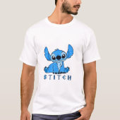 Stitch Polynesisch T-shirt (Voorkant)
