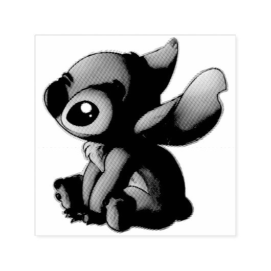 Stitch Self-inking Stamp Zelfinktende Stempel (Design)