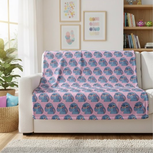Stitch Sherpa Blanket Deken