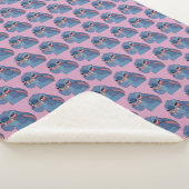 Stitch Sherpa Blanket Sherpa Deken (3/4)