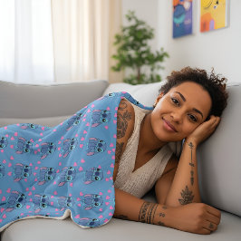 Stitch Sherpa Blanket Sherpa Deken