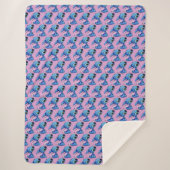 Stitch Sherpa Dekbed Deken (Voorkant)