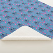 Stitch Sherpa Dekbed Deken (3/4)