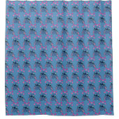 Stitch Shower Curtain Douchegordijn (Voorkant)