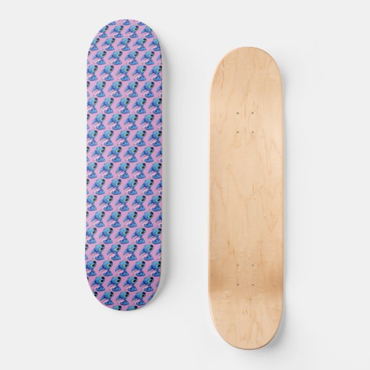 Stitch Skateboard (Voorkant)