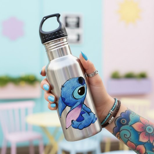 Stitch Stainless Steel Water Bottle Waterfles