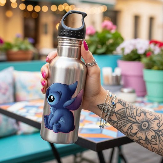 Stitch Stainless Steel Water Bottle Waterfles