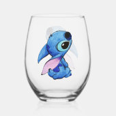 Stitch Steelvrije Wijn Glas (Achterkant)