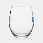 Stitch Steelvrije Wijn Glas (Links)