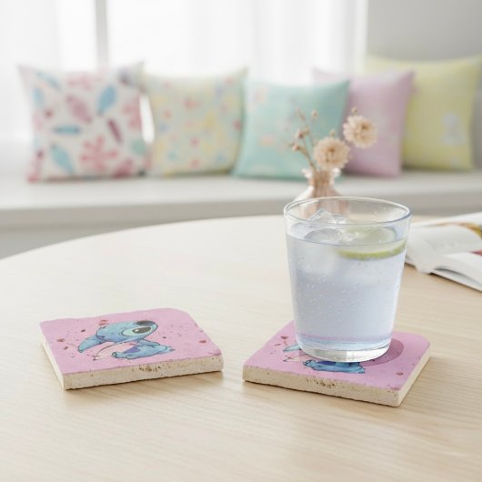 Stitch Steencoaster Stenen Onderzetter