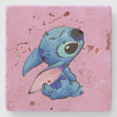Stitch Stone Coaster Stenen Onderzetter (Voorkant)