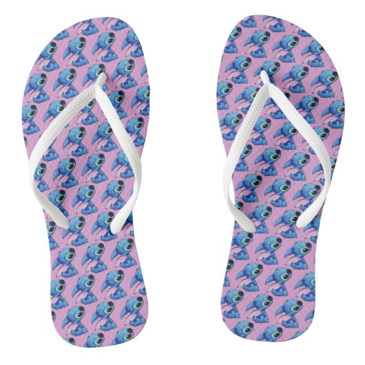 Stitch teenslippers (Voetbed)