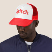 Stitch Trucker Hat Pet (In situ)