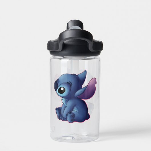 Stitch Water Bottle Waterfles (Achterkant)