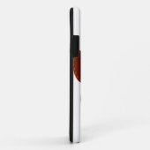 Stitched Felt Dog Paw Print Case-Mate iPhone Case (Achterkant/rechts)