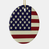 Stitched  Flag Ornament (Rechts)