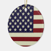 Stitched  Flag Ornament (Links)