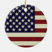 Stitched  Flag Ornament (Achterkant)