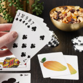 Stitched mango-ontwerp pokerkaarten (Insitu)