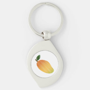 Stitched mango-ontwerp sleutelhanger
