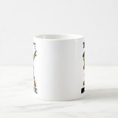 Stitched Monster leeft en danst voor Halloween Koffiemok (Center)