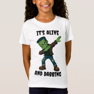 Stitched Monster leeft en danst voor Halloween T-shirt