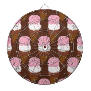 Stitched-Neapolitan-Ice-Cream-Cones-2-DART BOARD Dartbord