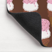 Stitched-Neapolitan-Ice-Cream-Cones-2-MOUSEPAD Muismat (Hoek)