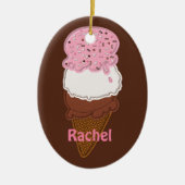 Stitched-Neapolitan-Ice-Cream-Cones-2-Ov ORNAMENT (Voorkant)