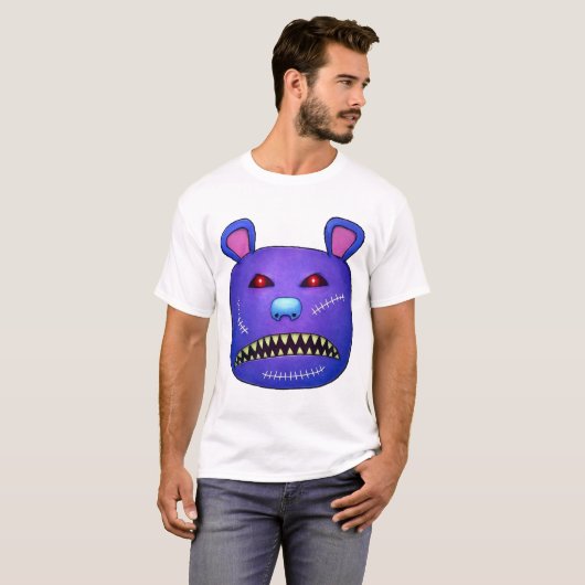 Stitched Nightmare Bear T-shirt (Voorkant volledig)