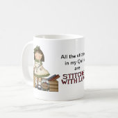 Stitched with love quilting koffiecrist mok (Voorkant links)