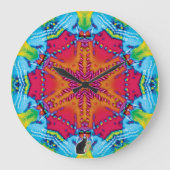 Stitches Kaleidoscope Grote Klok (Voorkant)