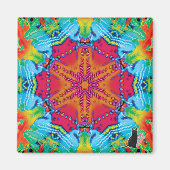 Stitches Kaleidoscope Magnet (Voorkant)