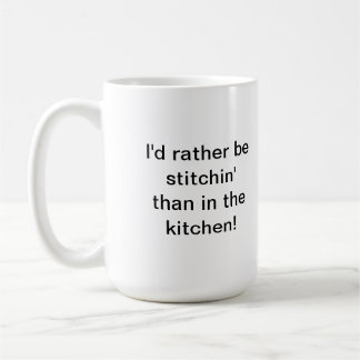 Stitchin/Kitchen Quilter's Mok