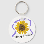 Stitching Remnants Logo Sleutelhanger (Voorkant)