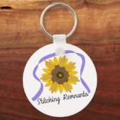 Stitching Remnants Logo Sleutelhanger (Voorkant)