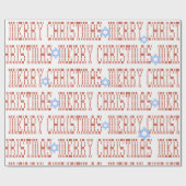 Stitchwork Chrismukkah Gift Wrap Cadeaupapier (Vlak)