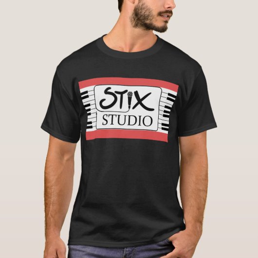 Stix Studio-Mannen T-Shirt (Voorkant)