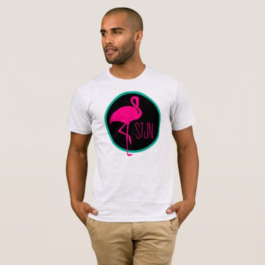 STJN FLAMINGO T-SHIRT (Voorkant volledig)