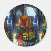 STL250 Fleur De Lis Cake Magnet Payne Gentry House (Voorkant)