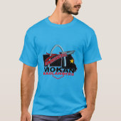 STL Gateway Badlanders Gecentreerd Donkere Kleur M T-shirt (Voorkant)