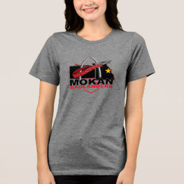 STL Gateway Badlanders Gecentreerd Donkere Kleur Tri-Blend Shirt